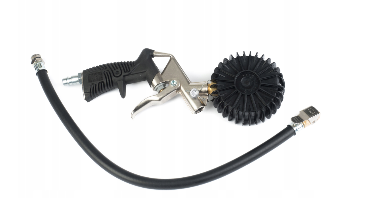 Przyrząd do pompowania opon 25/D-RB 15 bar manometr narzędzie warsztatowe | AH060418