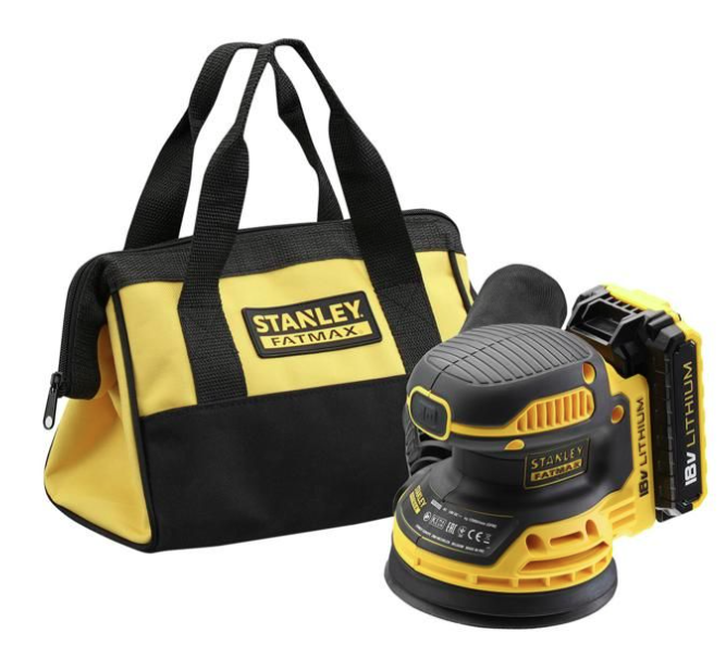 Szlifierka mimośrodowa 2,0Ah z torbą – Precyzyjne szlifowanie z mobilnym zasilaniem i łatwym transportem | FMCW220D1-QW