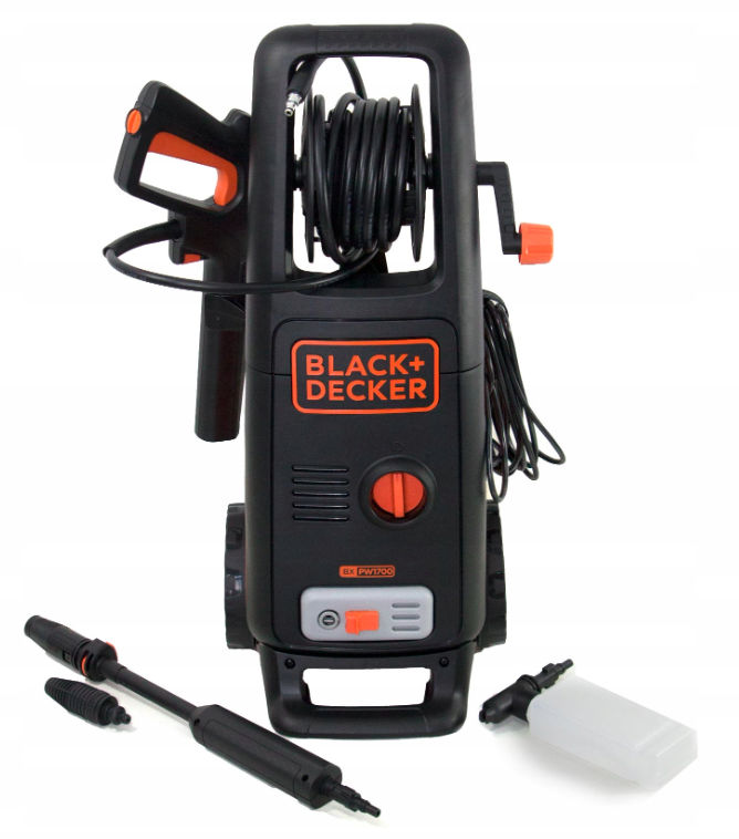 Myjka ciśnieniowa 1700 W – 130 bar i 420 l/h do skutecznego mycia aut, tarasów i elewacji | AR-BXPW1700E