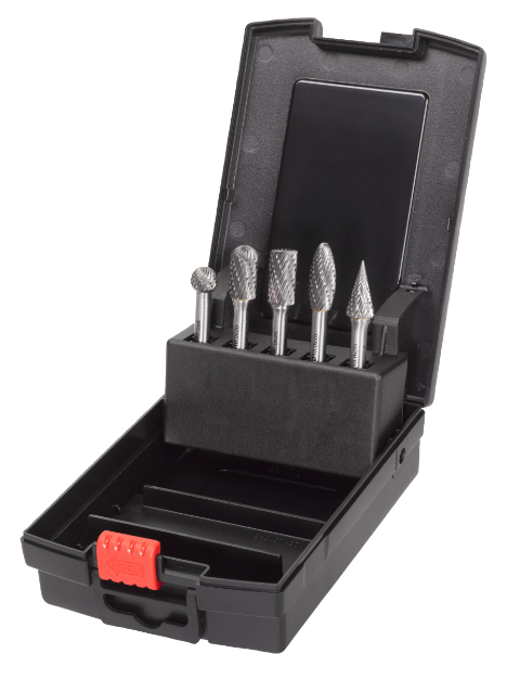 Zestaw frezów do metalu TCT 6x12,7 5szt | 4932493576 - Centrum Techniczne Gałązka