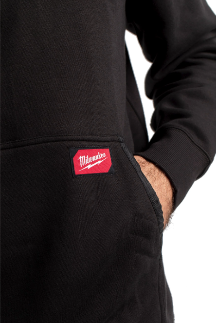 WH MW BL Bluza z kapturem hoodie - czarna - Centrum Techniczne Gałązka