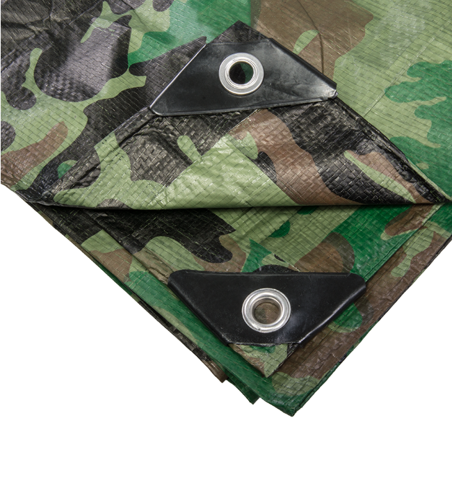 Plandeka kamuflażowa CAMOforest 10 x 12 m 90 g do ochrony i maskowania dużych powierzchni | PLCF9010/12