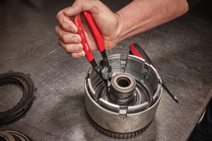 Szczypce do pierścieni segera wygięte 45° 0,9mm | 4932492488 - Centrum Techniczne Gałązka