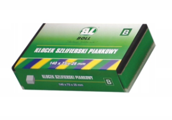 Klocek szlifierski piankowy B140x75 | 003037 - Centrum Techniczne Gałązka