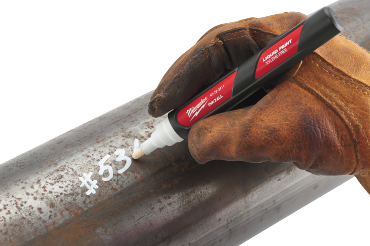 Marker olejowy INKZALL biały | 48223711 - Centrum Techniczne Gałązka