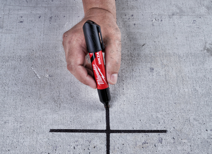 Marker INKZALL b.gruby "XL" CZERWONY | 4932471560 - Centrum Techniczne Gałązka