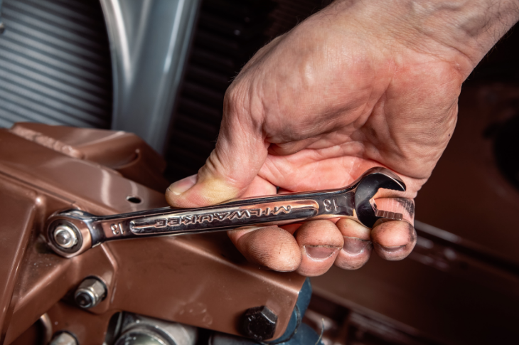 Klucz płasko-oczkowy MAXBITE 8 mm | 4932471516 - Centrum Techniczne Gałązka