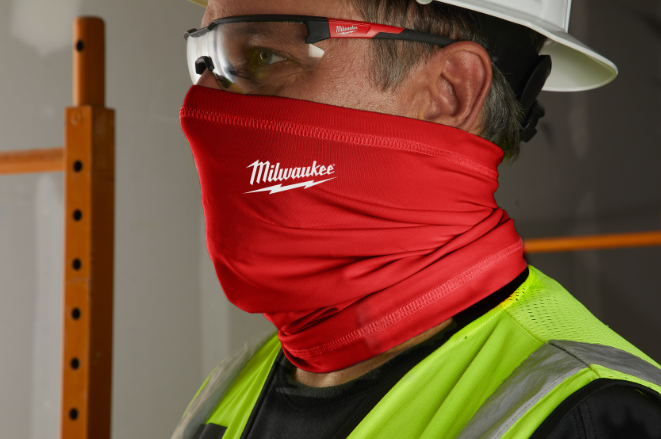 NGFM-G Chusta na nos, usta i szyję - szara | 4933478766