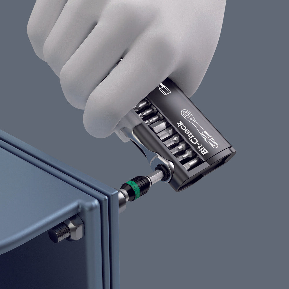 Zestaw klucz z grzechotką z bitami Tool-Check PLUS calowe | 05056491001