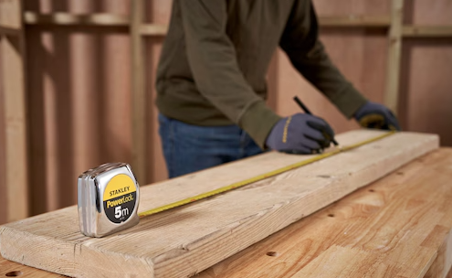 Miara stalowa Powerlock 5 m x 19 mm w obudowie chromowanej do dokładnego mierzenia | 1-33-194