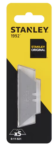 Ostrza trapezowe 1992, 62 mm, 100 sztuk do nożyków i precyzyjnego cięcia różnych materiałów| 1-11-921