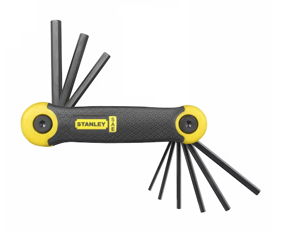 Zestaw kluczy imbusowych 9 sztuk calowych – uniwersalne narzędzia do montażu i napraw | 2-69-265