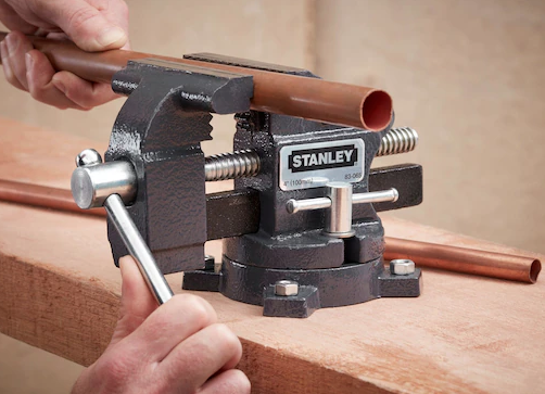 Imadło ślusarskie 100 mm do warsztatu i garażu | 1-83-065