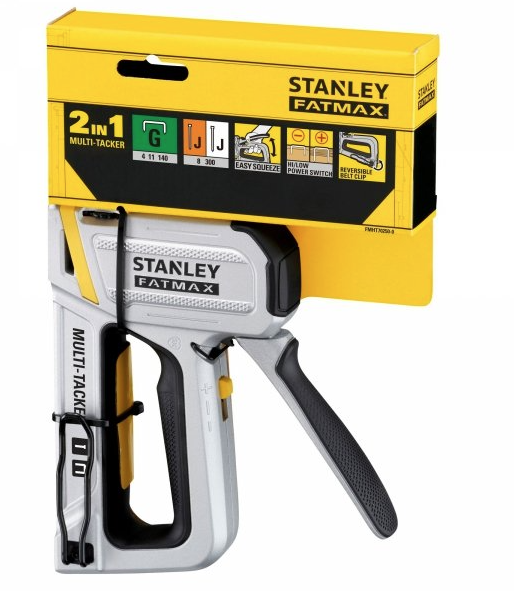 Zszywacz wielofunkcyjny 2w1 FatMax, solidny i wygodny do zszywania i wbijania gwoździ | FMHT70250-0