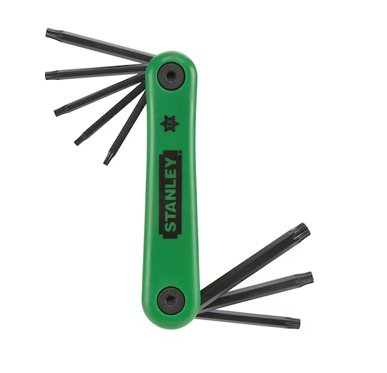 Zestaw kluczy imbusowych TORX 8 szt. T9–T40, precyzyjny komplet do warsztatu i domu | 4-69-263