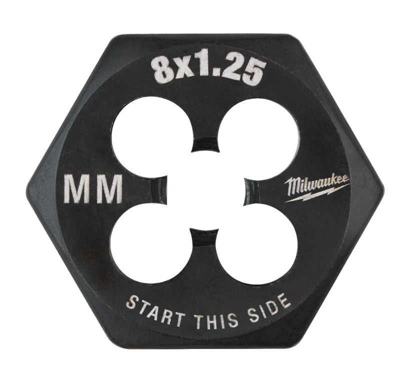 Narzynka metryczna HEX M8x1.25 gwarantująca precyzyjne nacinanie gwintów o skoku 1,25 mm | 4932500616