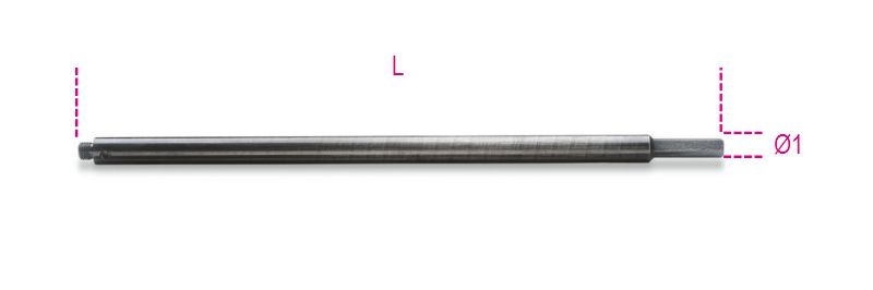 Uchwyt długi do otwornic 451, GW14x1,5 | 451PR/14X1.5
