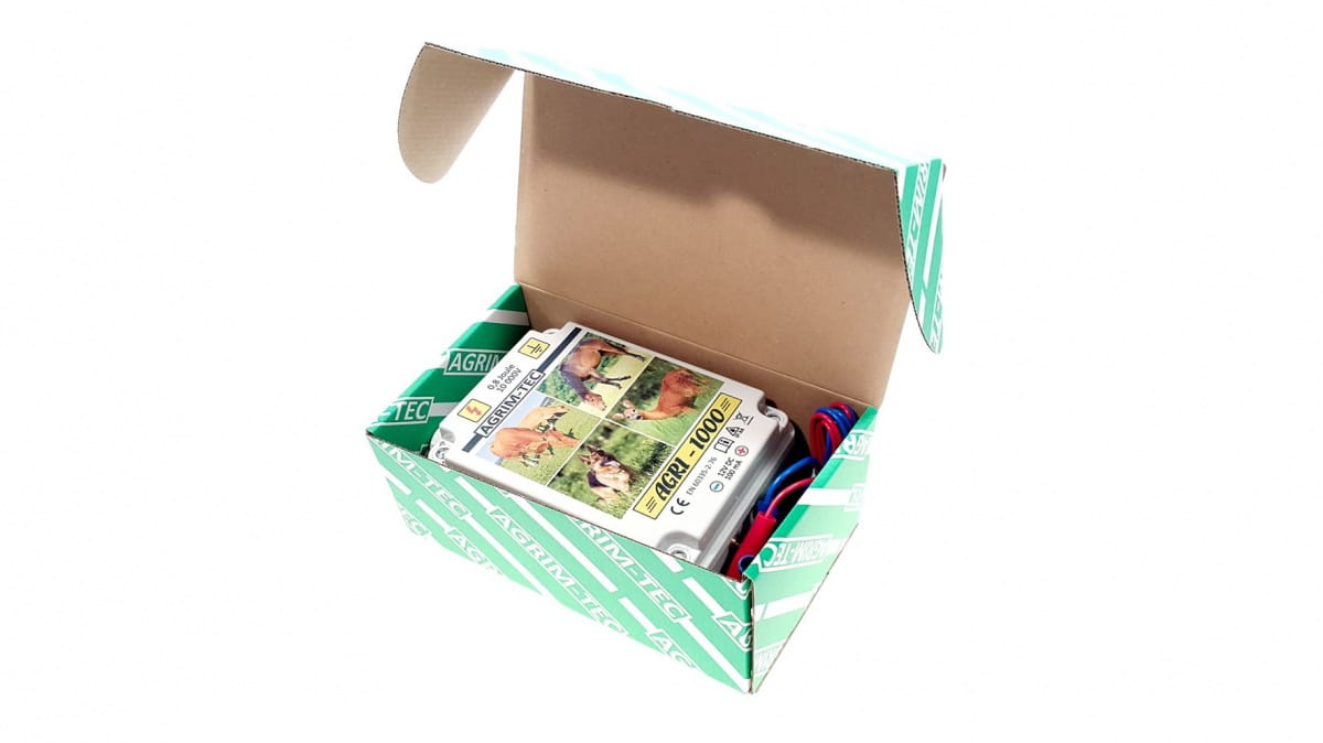 Elektryzator pastuch AGRI-1000 0,6J akumulatorowy 12V | 1001PL