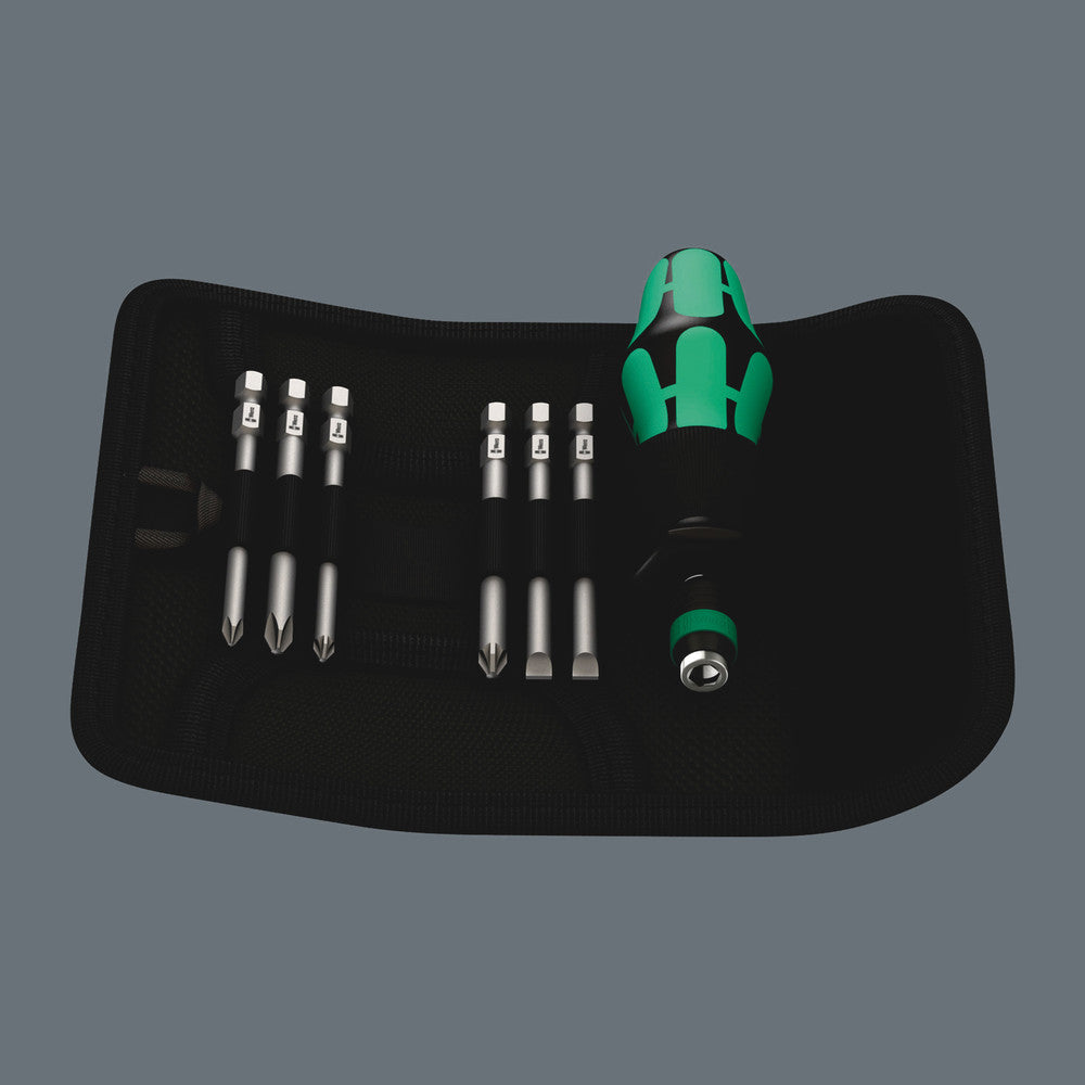 Rękojeść z uchwytem szybkomocującym i bitami Kraftform Kompakt 40 | 05059298001