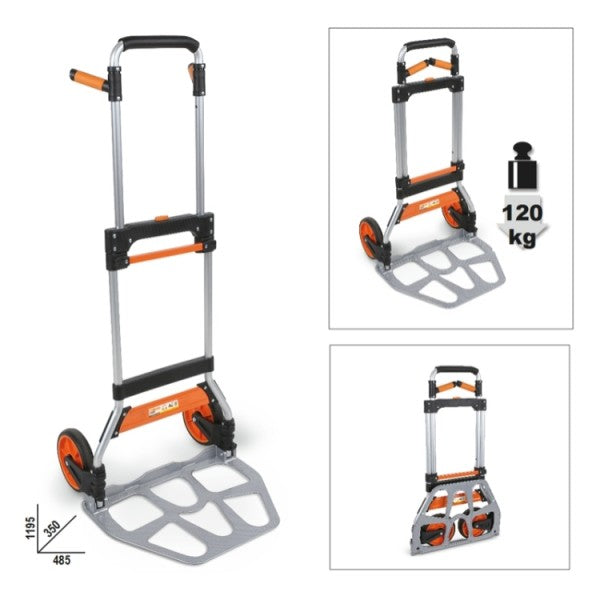 Wózek transportowy składany aluminiowy COMBO | 9900/C99P
