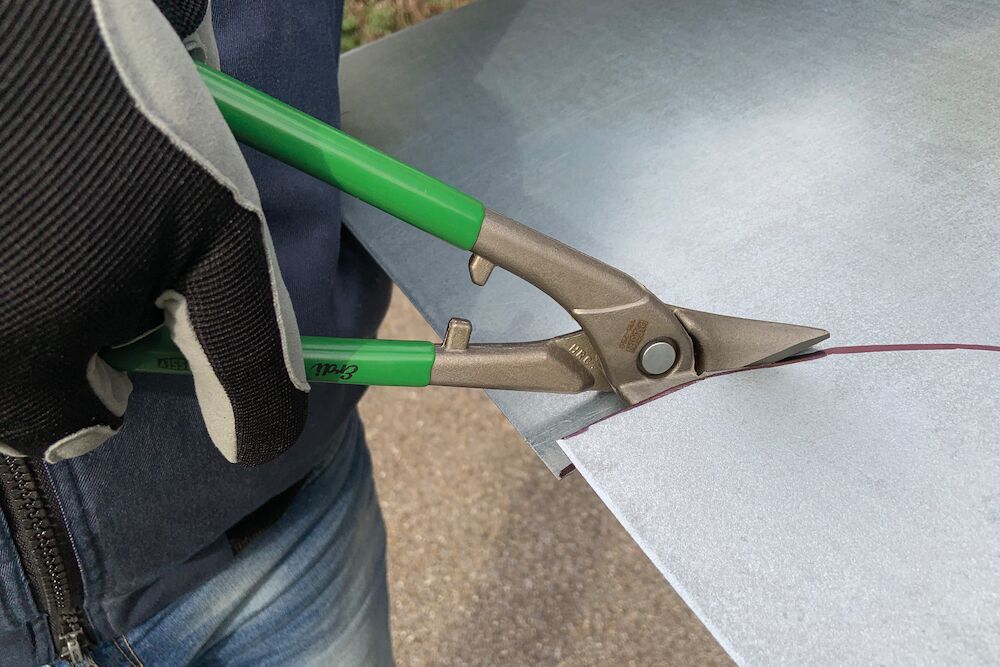 Nożyce uniwersalne do blach ERDI PRAWE 280 | D116-280