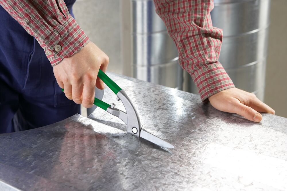 Nożyce przelotowe do blach Pelikan ERDI LEWE | D118-300L