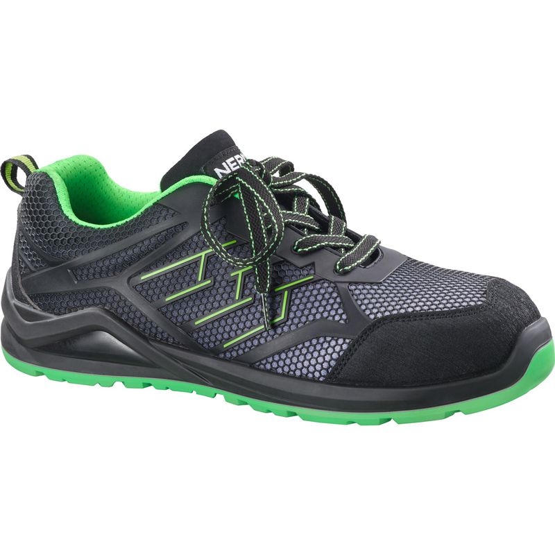 Półbuty bezpieczne S1P z tkaniny technicznej r.43 – lekkie i trwałe | 510777/43