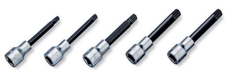 Zestaw nasadek 1/2" trzpieniowych XZN M6L-M14L 5szt | 920XZN/LS5