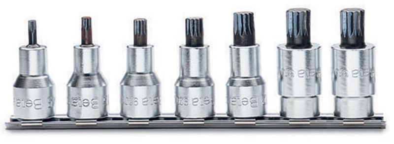 Zestaw nasadek 1/2" trzpieniowych XZN M4-M14 7szt. | 920XZN/SB7