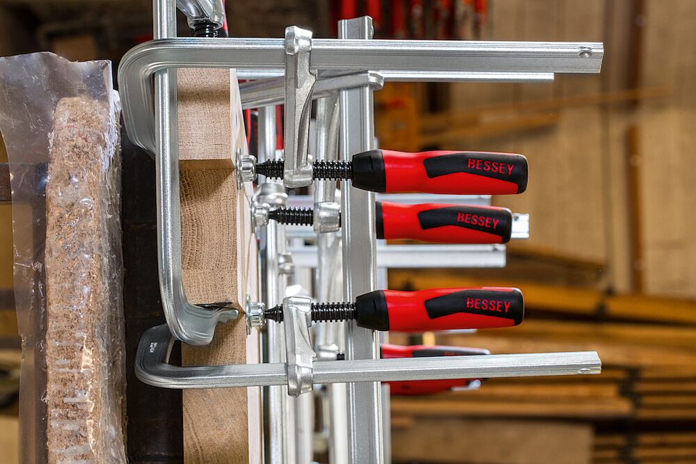 Ścisk śrubowy stalowy 1250x120mm GZ | GZ125-2K