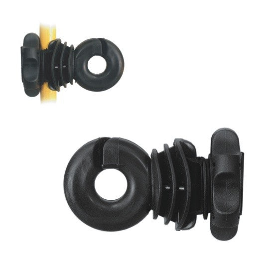 Izolator do drutu plecionki taśmy do 12 mm przykręcany z nakrętką - 1szt. | 103-050-031