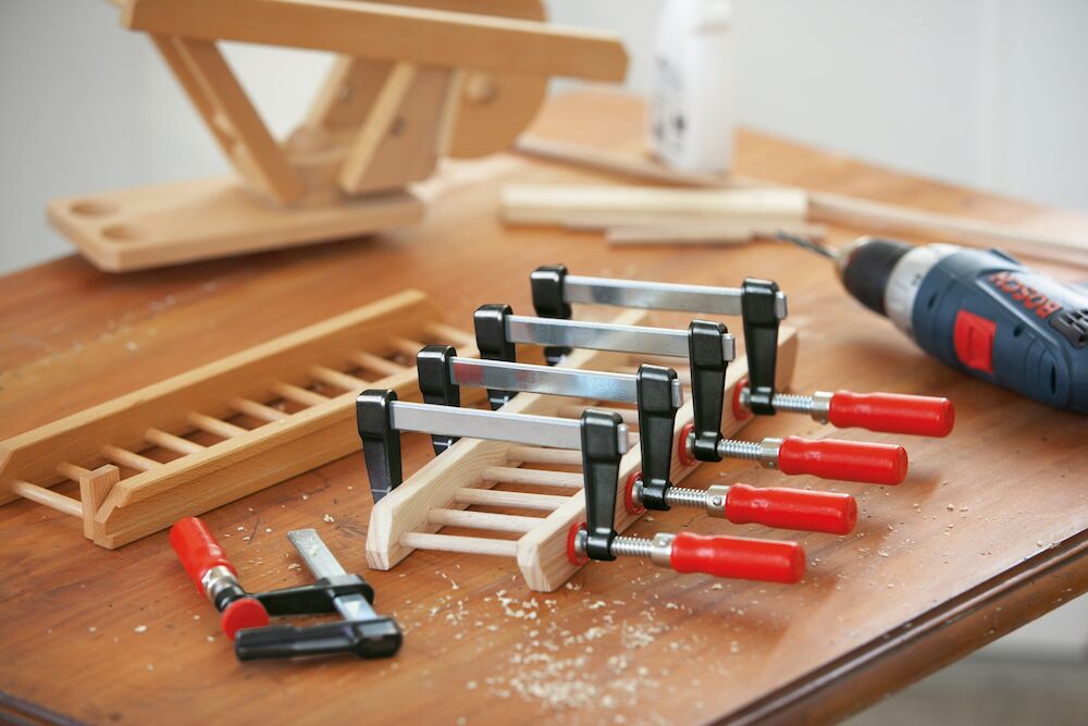 Ścisk śrubowy stolarski lekki LM300/50 | LM30/5