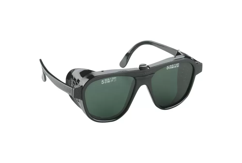 Okulary ochronne zielone BELUNA/V do pracy, laboratorium, laser, spawalnictwo | 161040