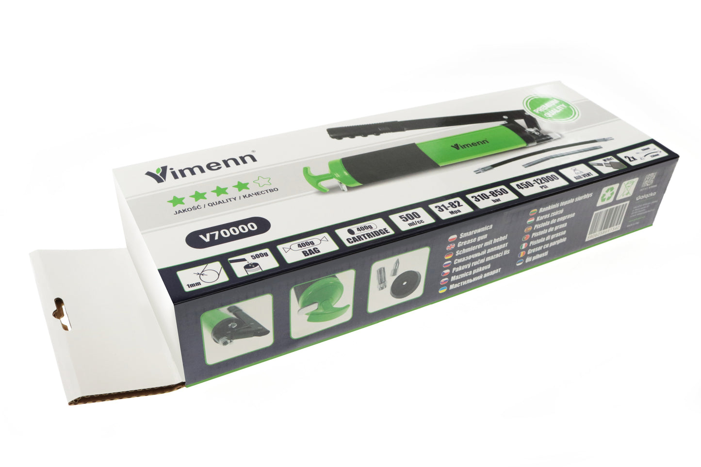 SMAROWNICA RĘCZNA 500ML NA KARTUSZE + SMAR LITEN ŁT-43 12SZT. | 313/3