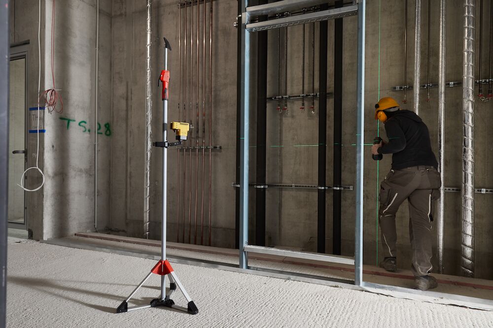 Stojak budowlany do podpórek sufitowych dla rur 29-32mm | STE-BS