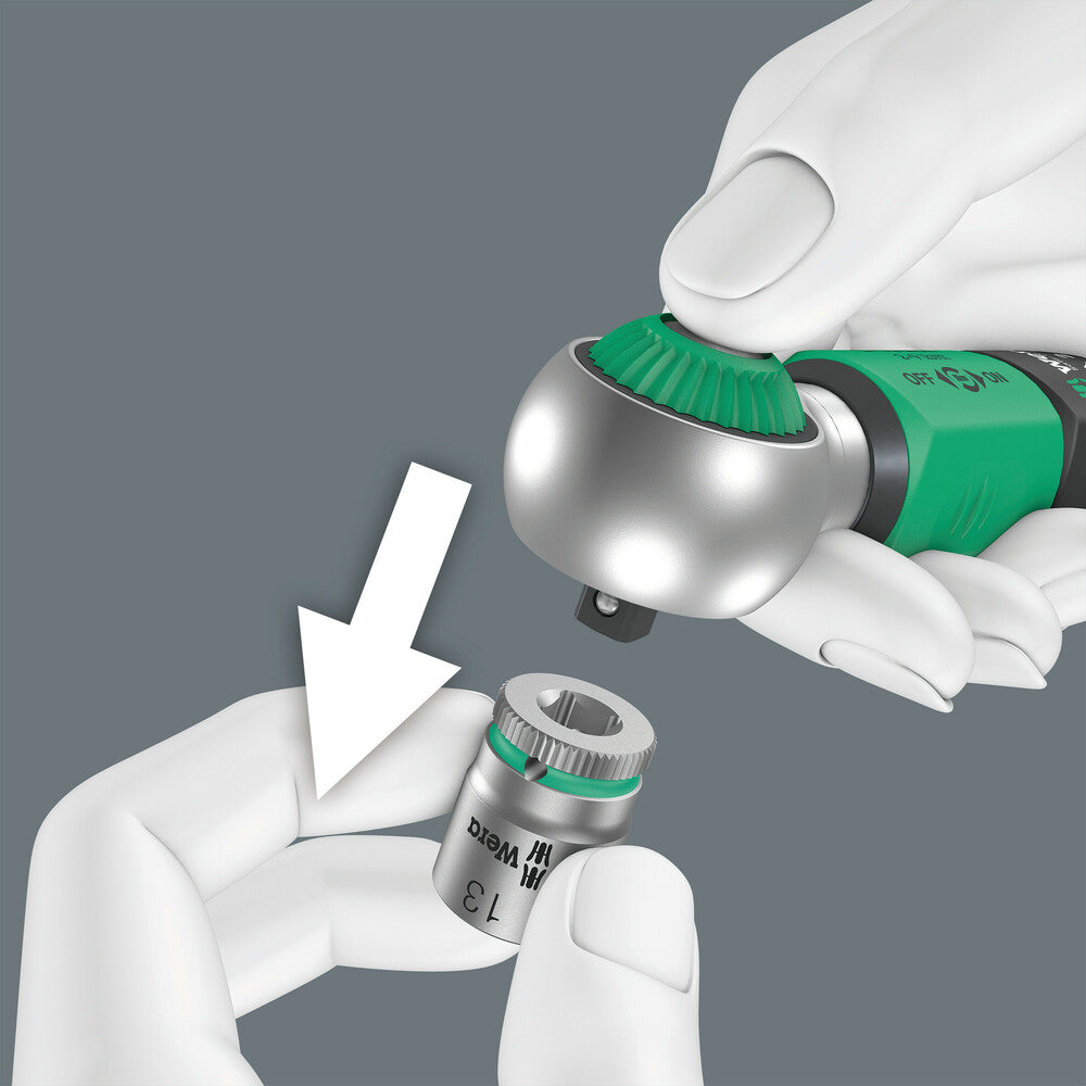 Klucz dynamometryczny z zabierakiem 1/4" 2-12 Nm | 05075800001