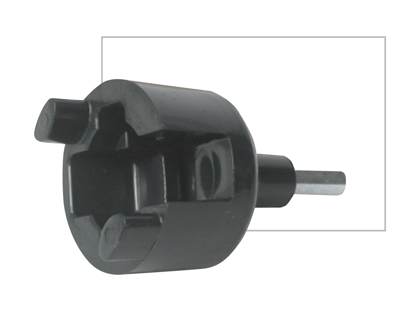 Izolator do drutu plecionki wkręcany do drewna - 150 szt. + uchwyt do wkrętarki | V30001