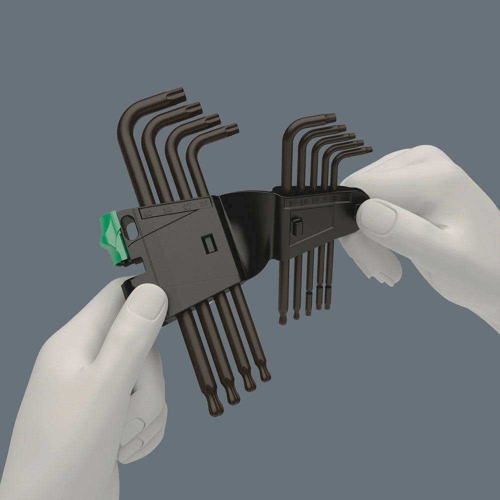 967/9 TX 1 Zestaw kluczy trzpieniowych TORX®, BlackLaser | 05024242001 - Centrum Techniczne Gałązka