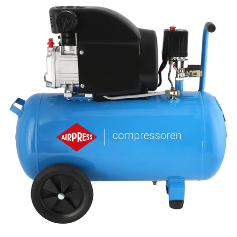 Ranking kompresory do 50l - czerwiec 2026 w Gałązka24.pl. Zdjęcie produktu: HL275-50 Sprężarka kompresor 50l na kółkach 157 l/min 8bar 230V. | 36856