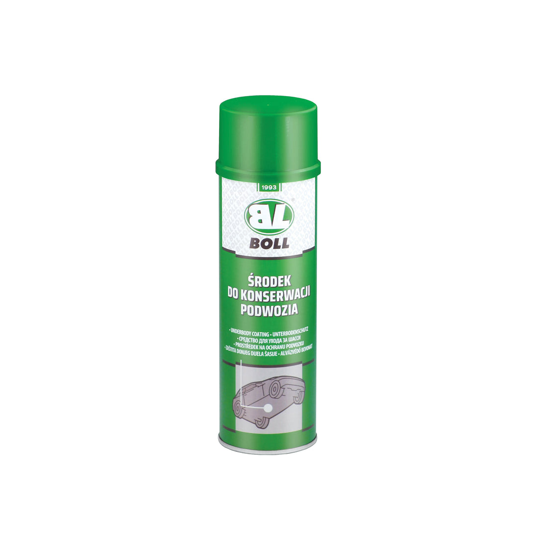 Ranking srodki do konserwacji podwozia - czerwiec 2026 w Gałązka24.pl. Zdjęcie produktu: Środek do konserwacji podwozia spray 500mL | 001008