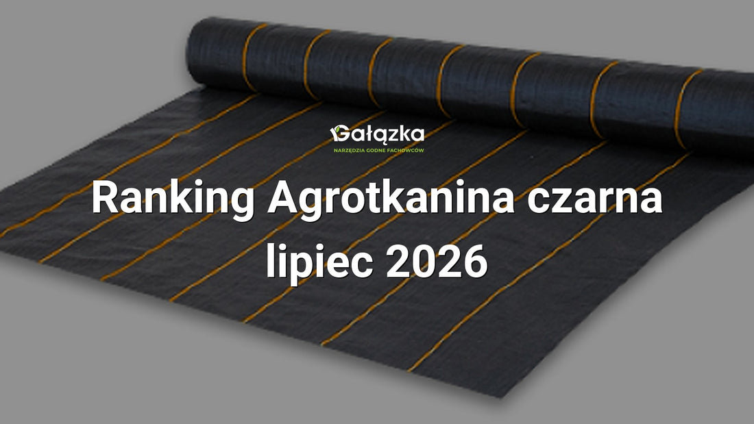Ranking Agrotkanina czarna - lipiec 2026 w Gałązka24.pl. Zdjęcie produktu: Agrotkanina czarna antychwastowa UV 90g 0,8x100m do ogrodu i na działkę | AT9408100