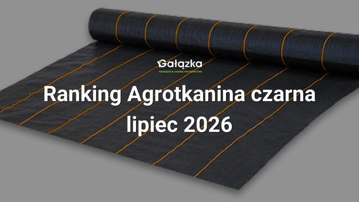 Ranking Agrotkanina czarna - lipiec 2026 w Gałązka24.pl. Zdjęcie produktu: Agrotkanina czarna antychwastowa UV 90g 0,8x100m do ogrodu i na działkę | AT9408100