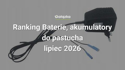 Ranking Baterie, akumulatory do pastucha - lipiec 2026 w Gałązka24.pl. Zdjęcie produktu: Zasilacz do elektryzatorów akumulatorowo-bateryjnych 12V/100mA | 1050PL
