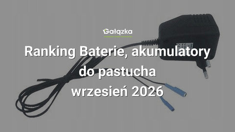 Ranking Baterie, akumulatory do pastucha - wrzesień 2026 w Gałązka24.pl. Zdjęcie produktu: Zasilacz do elektryzatorów akumulatorowo-bateryjnych 12V/100mA | 1050PL