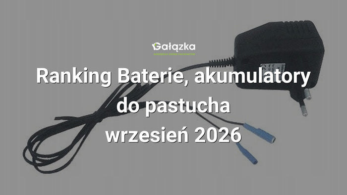 Ranking Baterie, akumulatory do pastucha - wrzesień 2026 w Gałązka24.pl. Zdjęcie produktu: Zasilacz do elektryzatorów akumulatorowo-bateryjnych 12V/100mA | 1050PL