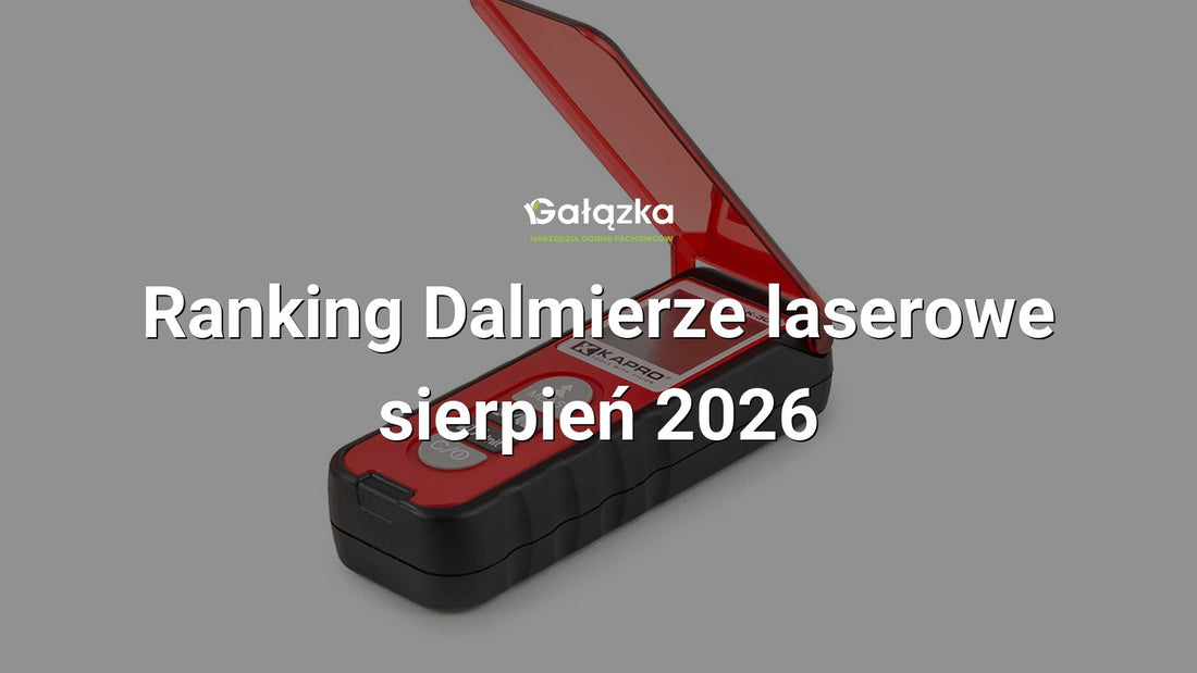 Ranking Dalmierze laserowe - sierpień 2026 w Gałązka24.pl. Zdjęcie produktu: Kapro dalmierz laserowy k-30 30m | KA363