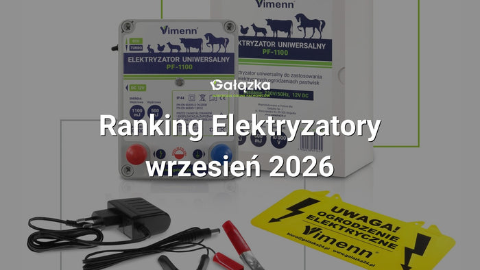 Ranking Elektryzatory - wrzesień 2026 w Gałązka24.pl. Zdjęcie produktu: Elektryzator pastuch elektryczny uniwersalny 12V + zasilacz | V30000