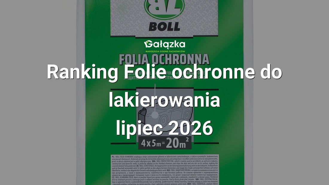 Ranking Folie ochronne do lakierowania - lipiec 2026 w Gałązka24.pl. Zdjęcie produktu: Folia ochronna 4m x5m | 004090