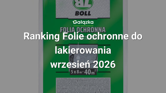 Ranking Folie ochronne do lakierowania - wrzesień 2026 w Gałązka24.pl. Zdjęcie produktu: Folia ochronna 5m x 8m | 0040912
