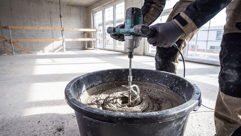 Mieszadło 600 × 120 czy 600 × 160 mm – jak dobrać je do porcji materiału?